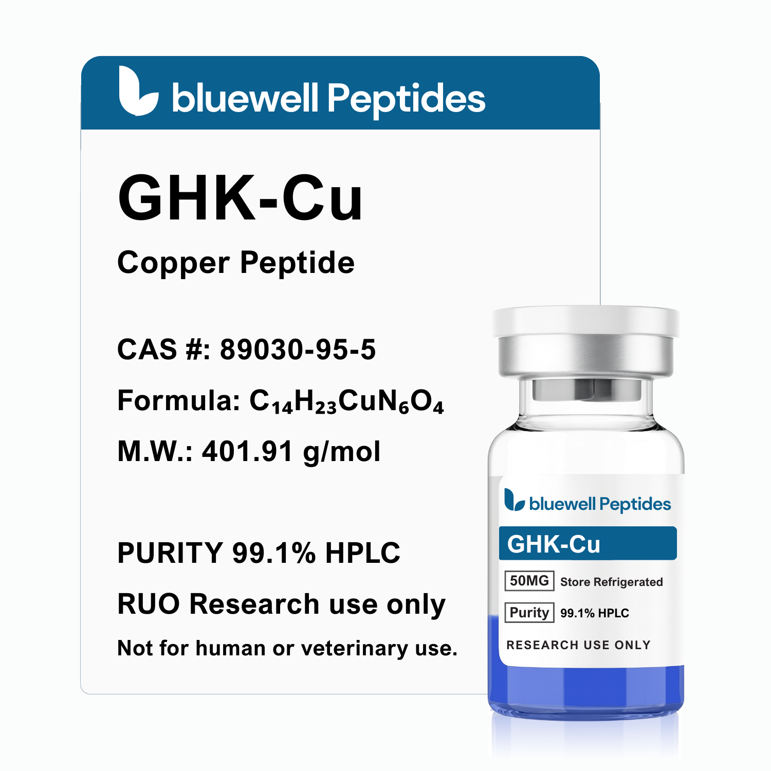 GHK-Cu 50mg Copper Peptide